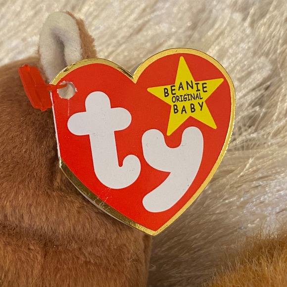 𖣘ⴽ𝖠ⴽⴹ𖣘   RARE Ty Beanie Baby NUTS the SQUIRREL 🐿️ with ERRORS❗️   ꢳ⊂❝᎖ᘸꢳ - Picture 4 of 11
